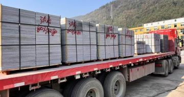 荆门 芝麻灰地铺石出货日常