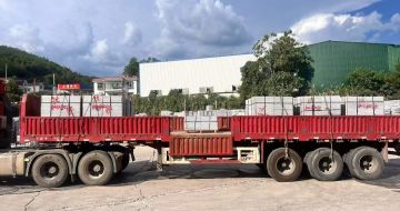 荆门 芝麻灰花岗岩地铺石出货日常