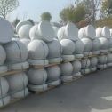 荆门 白麻花岗岩石材圆球，石球，挡车球，隔离球，景观石球，风水球等
