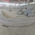 荆门 芝麻白异形坐凳，自然面光面弧形加工