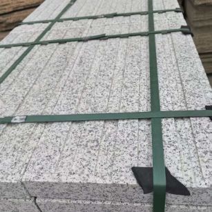 荆门 白麻花岗岩直行盲道石，盲条，地铺石