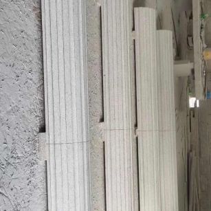 荆门 花岗岩厂家带你看白麻花岗岩门楼大柱柱皮