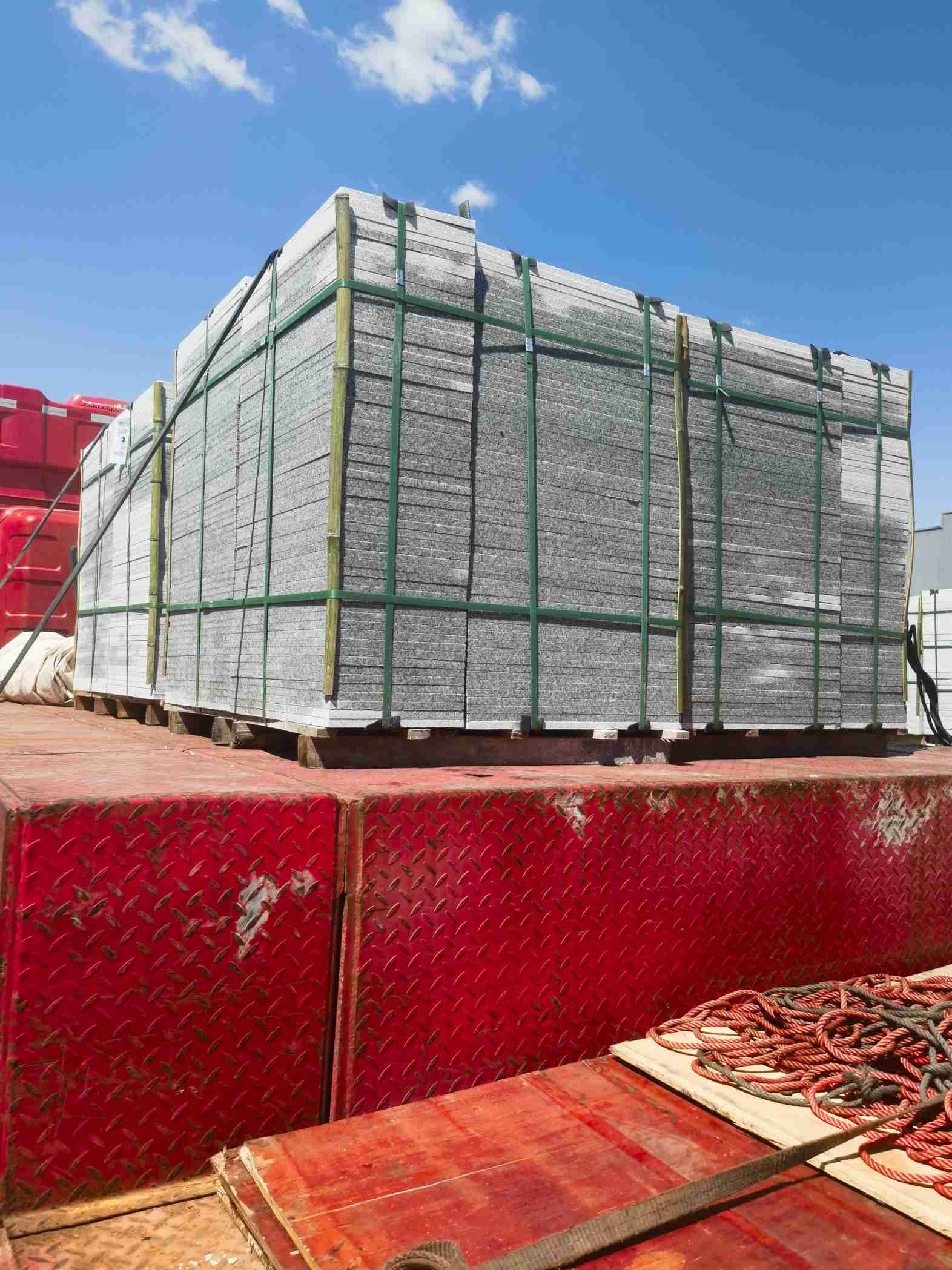 荆门 芝麻白火烧规格板地铺石300*600/600*600