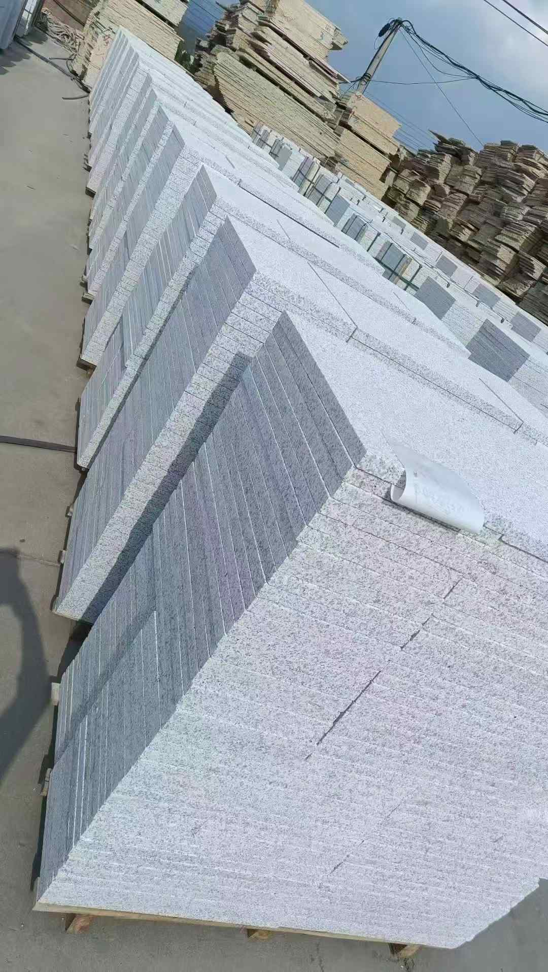 荆门 白麻荔枝面花岗岩地铺石